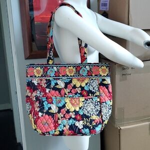 Vera Bradley Multi-colored Flower Handbag